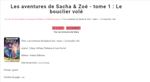 Capture chronique Les Lectures de Maryline