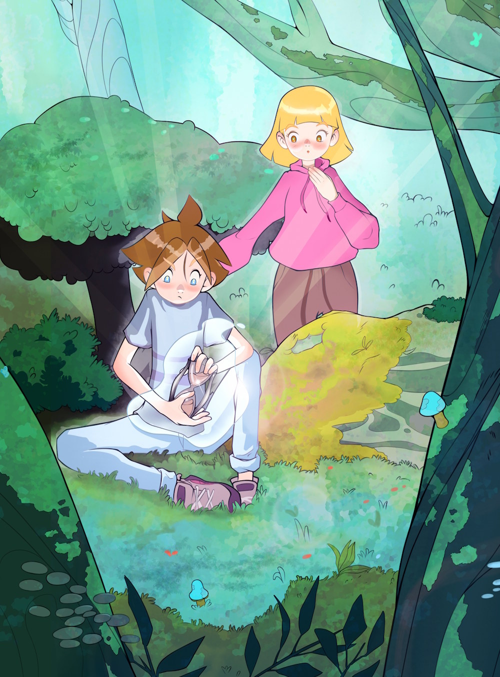 Illustration du chapitre 1 de Sacha et Zoé